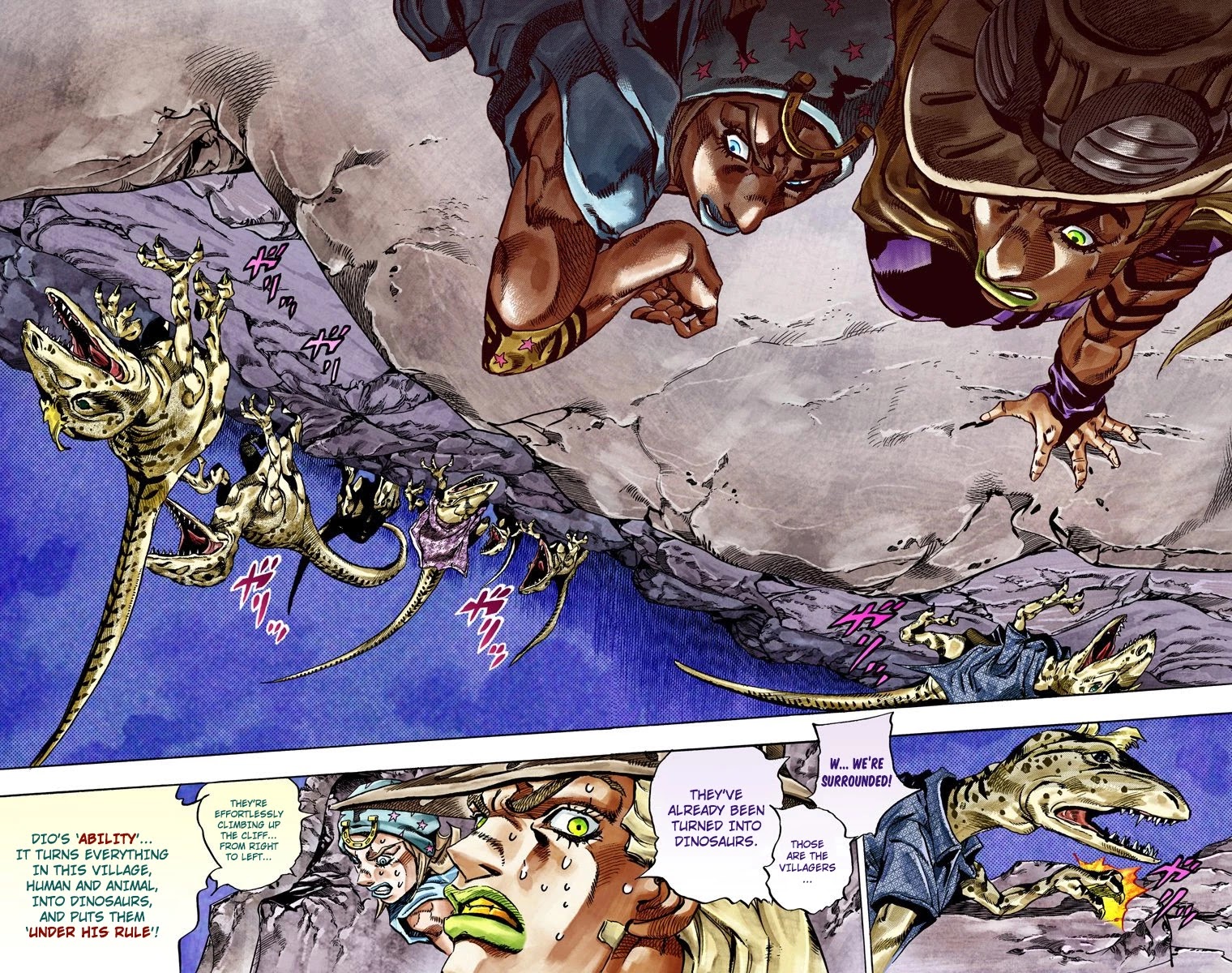 JoJo's Bizarre Adventure Part 7 - Steel Ball Run (Official Colored) chapter 30 page 29