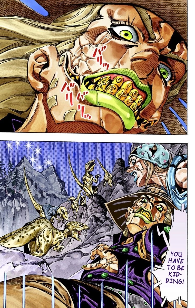 JoJo's Bizarre Adventure Part 7 - Steel Ball Run (Official Colored) chapter 30 page 33