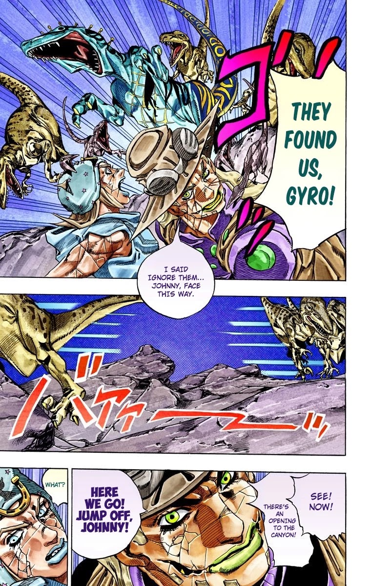 JoJo's Bizarre Adventure Part 7 - Steel Ball Run (Official Colored) chapter 30 page 39