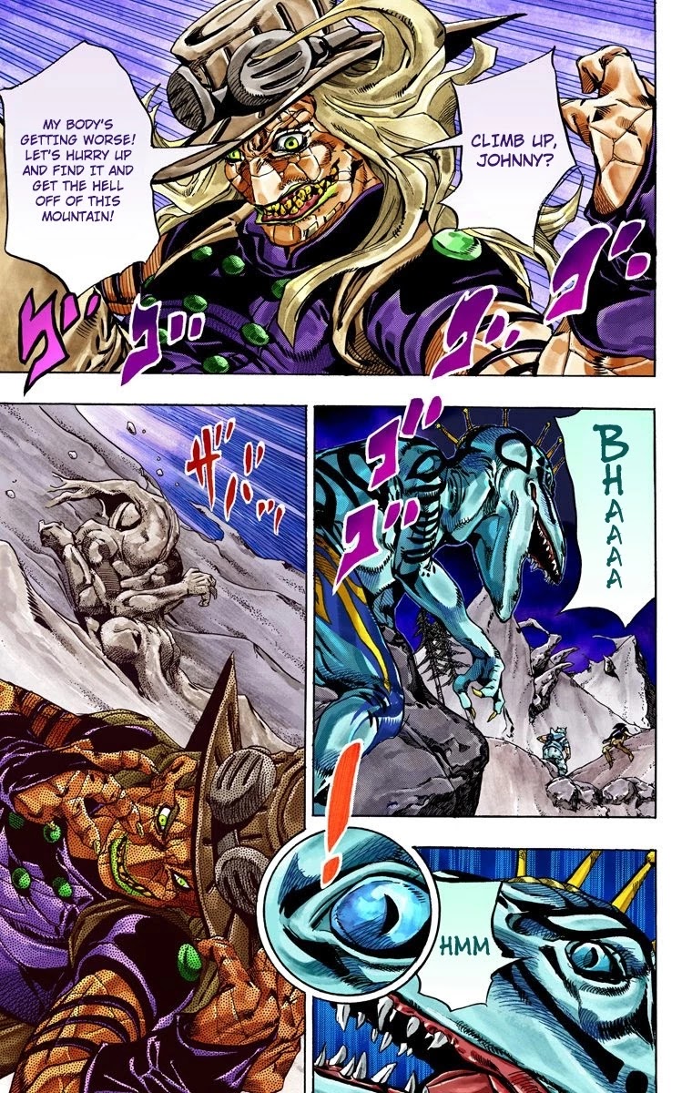 JoJo's Bizarre Adventure Part 7 - Steel Ball Run (Official Colored) chapter 30 page 46