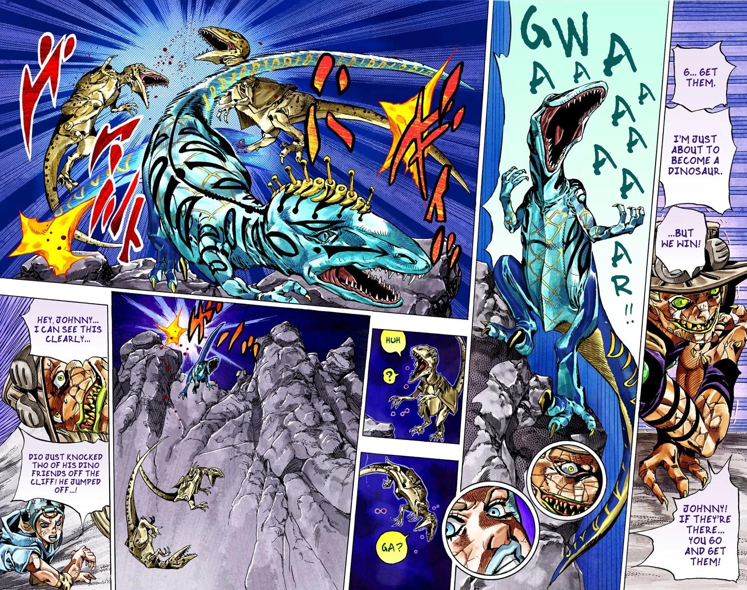 JoJo's Bizarre Adventure Part 7 - Steel Ball Run (Official Colored) chapter 30 page 49