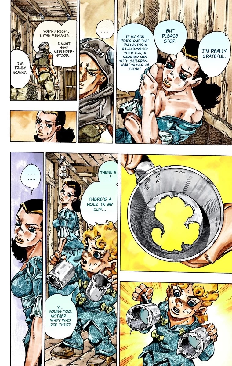 JoJo's Bizarre Adventure Part 7 - Steel Ball Run (Official Colored) chapter 30 page 9