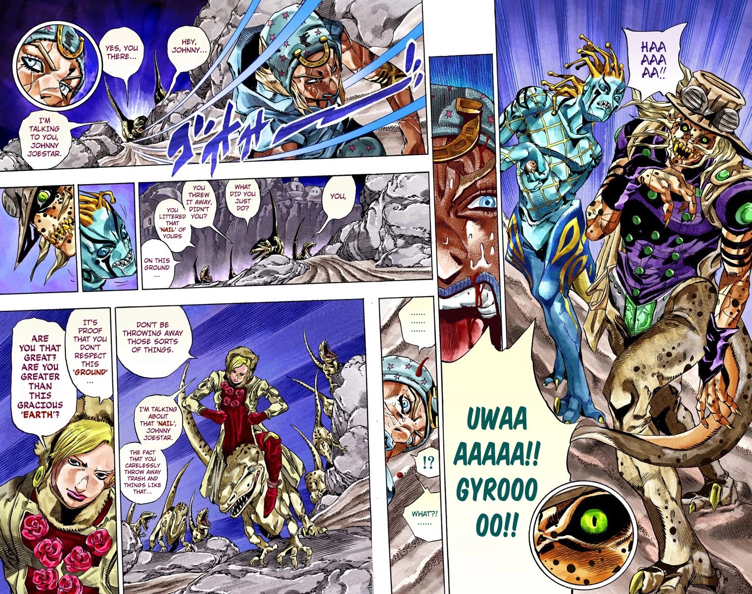 JoJo's Bizarre Adventure Part 7 - Steel Ball Run (Official Colored) chapter 31 page 10