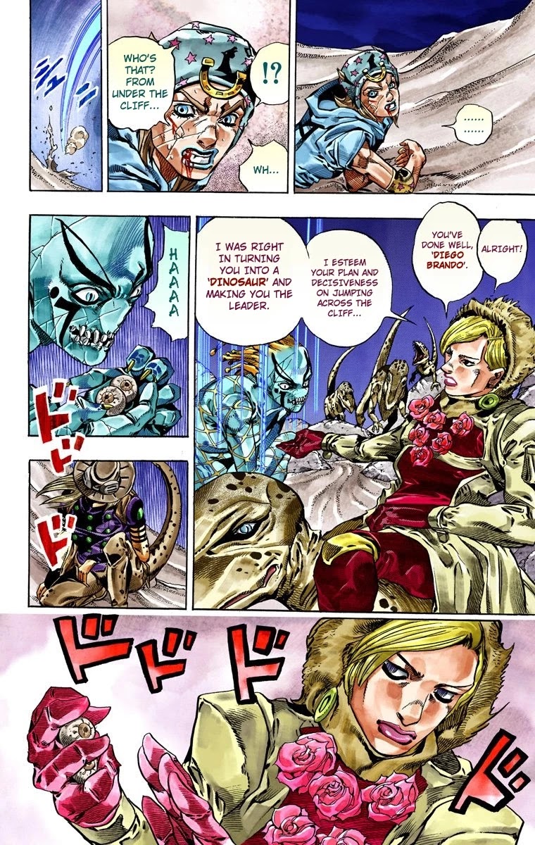 JoJo's Bizarre Adventure Part 7 - Steel Ball Run (Official Colored) chapter 31 page 11