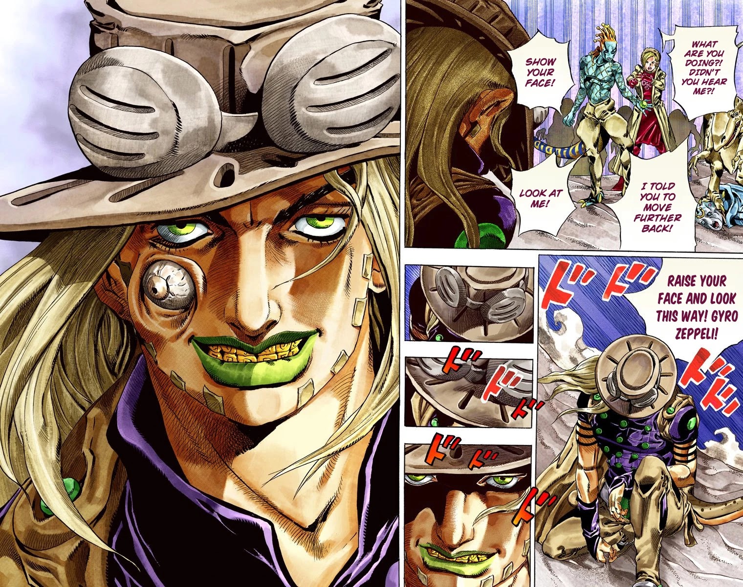 JoJo's Bizarre Adventure Part 7 - Steel Ball Run (Official Colored) chapter 31 page 24