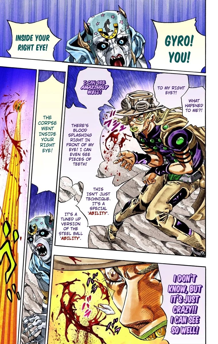 JoJo's Bizarre Adventure Part 7 - Steel Ball Run (Official Colored) chapter 31 page 31