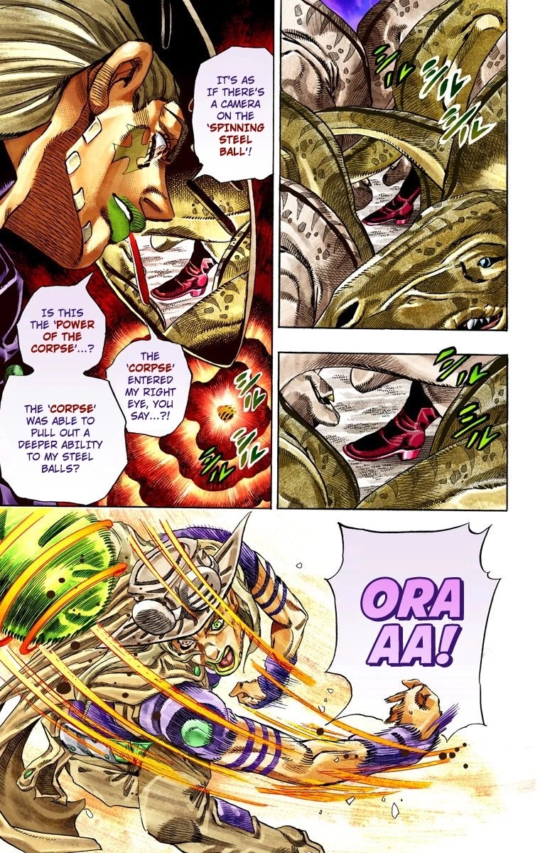 JoJo's Bizarre Adventure Part 7 - Steel Ball Run (Official Colored) chapter 31 page 33