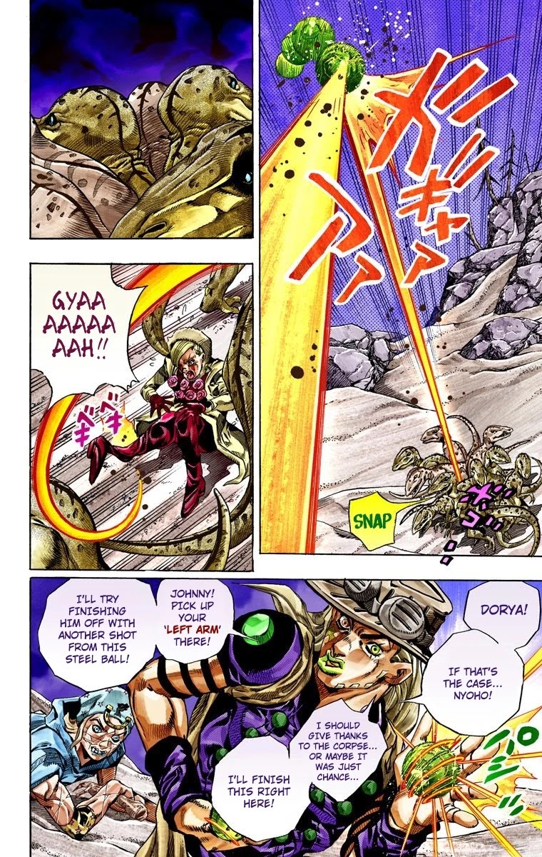 JoJo's Bizarre Adventure Part 7 - Steel Ball Run (Official Colored) chapter 31 page 34