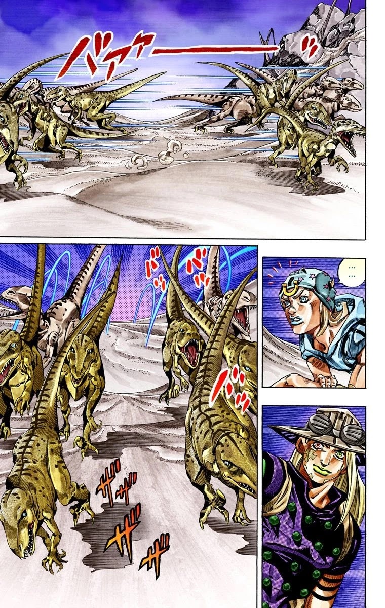 JoJo's Bizarre Adventure Part 7 - Steel Ball Run (Official Colored) chapter 31 page 35