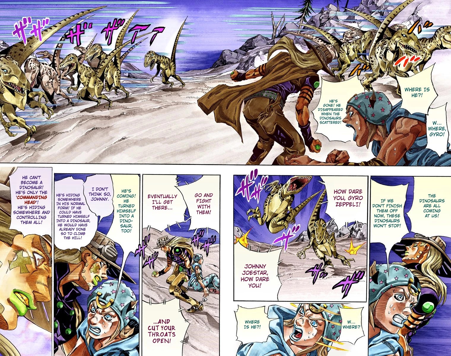 JoJo's Bizarre Adventure Part 7 - Steel Ball Run (Official Colored) chapter 31 page 36