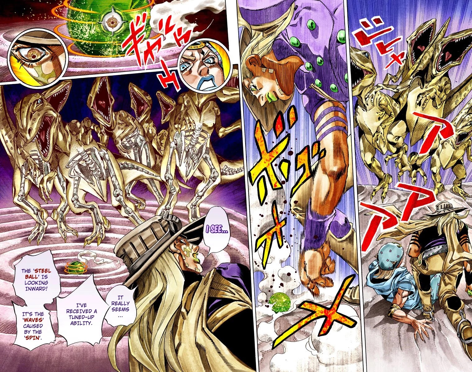 JoJo's Bizarre Adventure Part 7 - Steel Ball Run (Official Colored) chapter 31 page 37