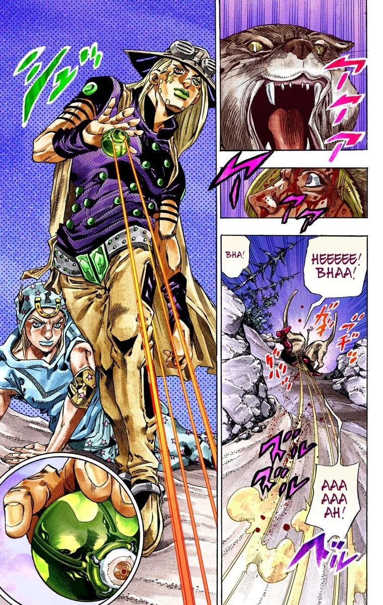 JoJo's Bizarre Adventure Part 7 - Steel Ball Run (Official Colored) chapter 31 page 42