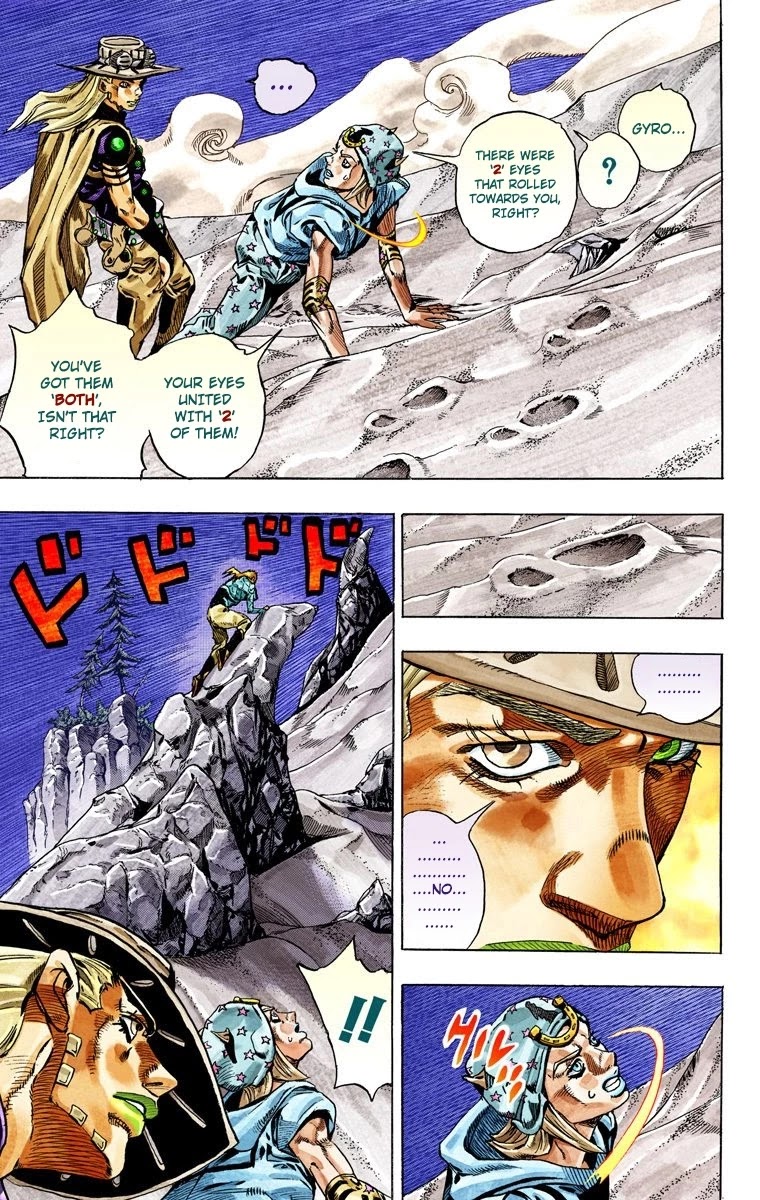 JoJo's Bizarre Adventure Part 7 - Steel Ball Run (Official Colored) chapter 31 page 44
