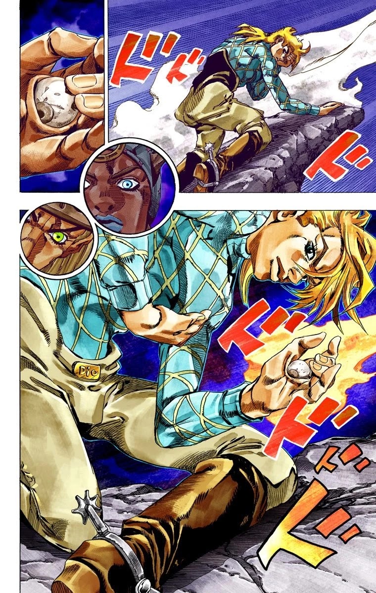 JoJo's Bizarre Adventure Part 7 - Steel Ball Run (Official Colored) chapter 31 page 45
