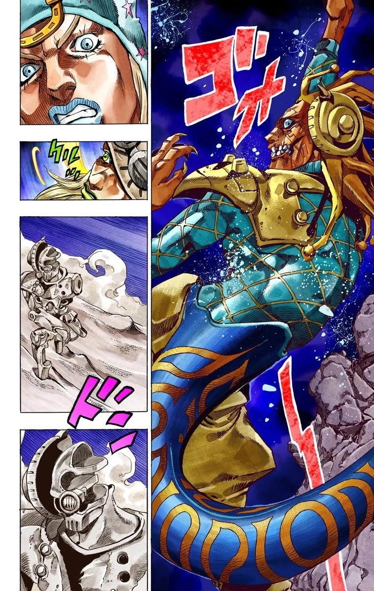 JoJo's Bizarre Adventure Part 7 - Steel Ball Run (Official Colored) chapter 31 page 47