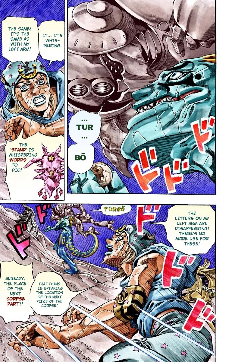 JoJo's Bizarre Adventure Part 7 - Steel Ball Run (Official Colored) chapter 31 page 6