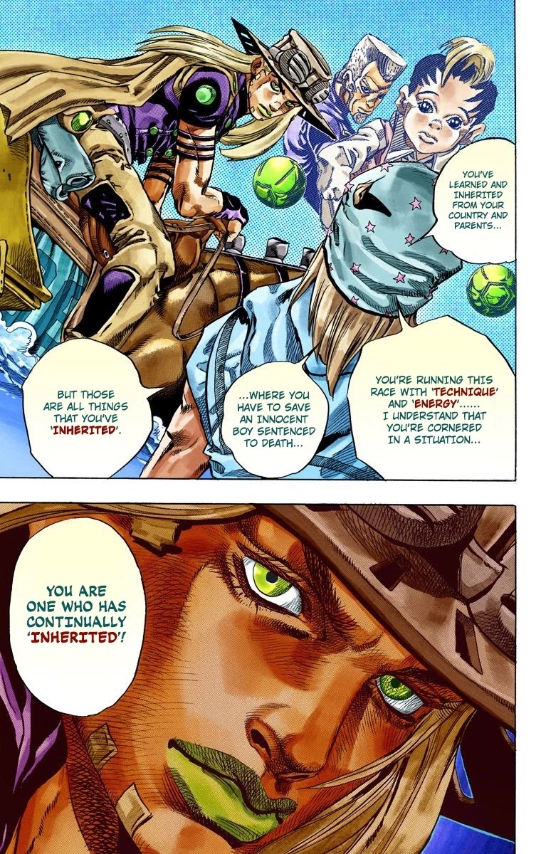 JoJo's Bizarre Adventure Part 7 - Steel Ball Run (Official Colored) chapter 32 page 16