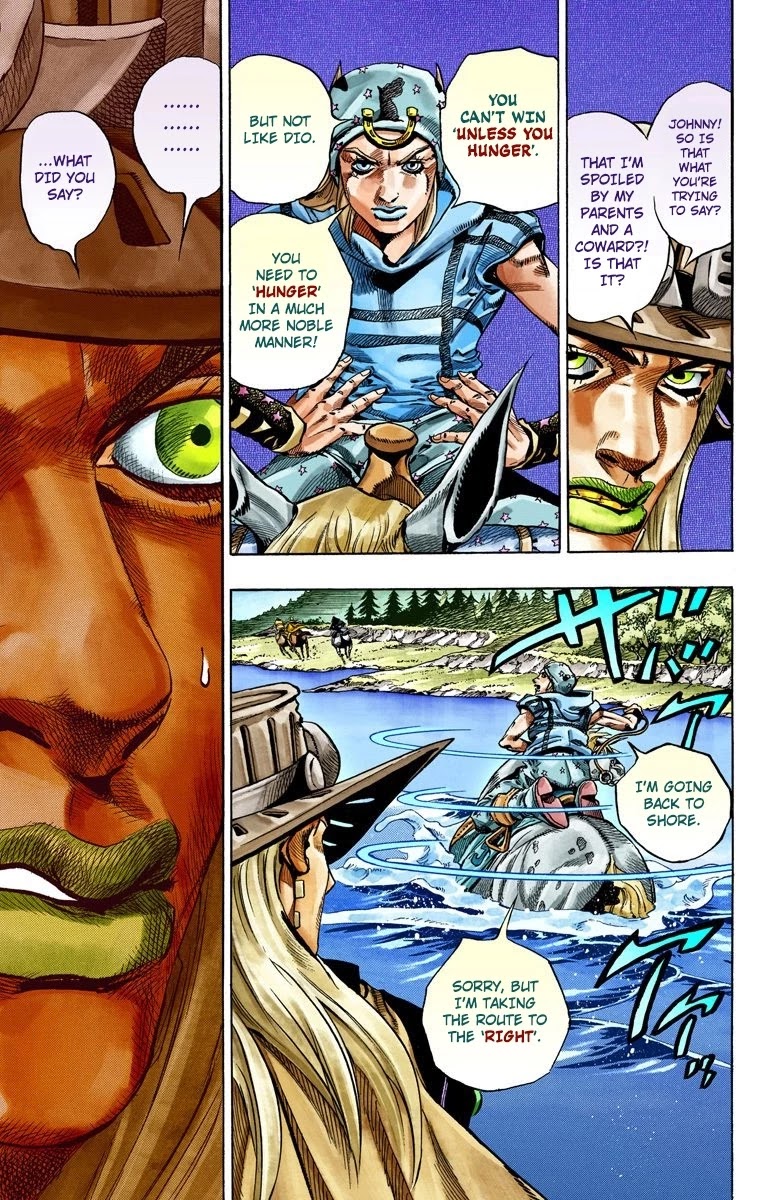 JoJo's Bizarre Adventure Part 7 - Steel Ball Run (Official Colored) chapter 32 page 18