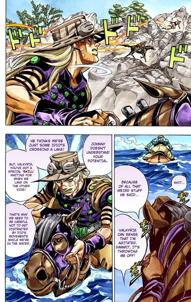 JoJo's Bizarre Adventure Part 7 - Steel Ball Run (Official Colored) chapter 32 page 21