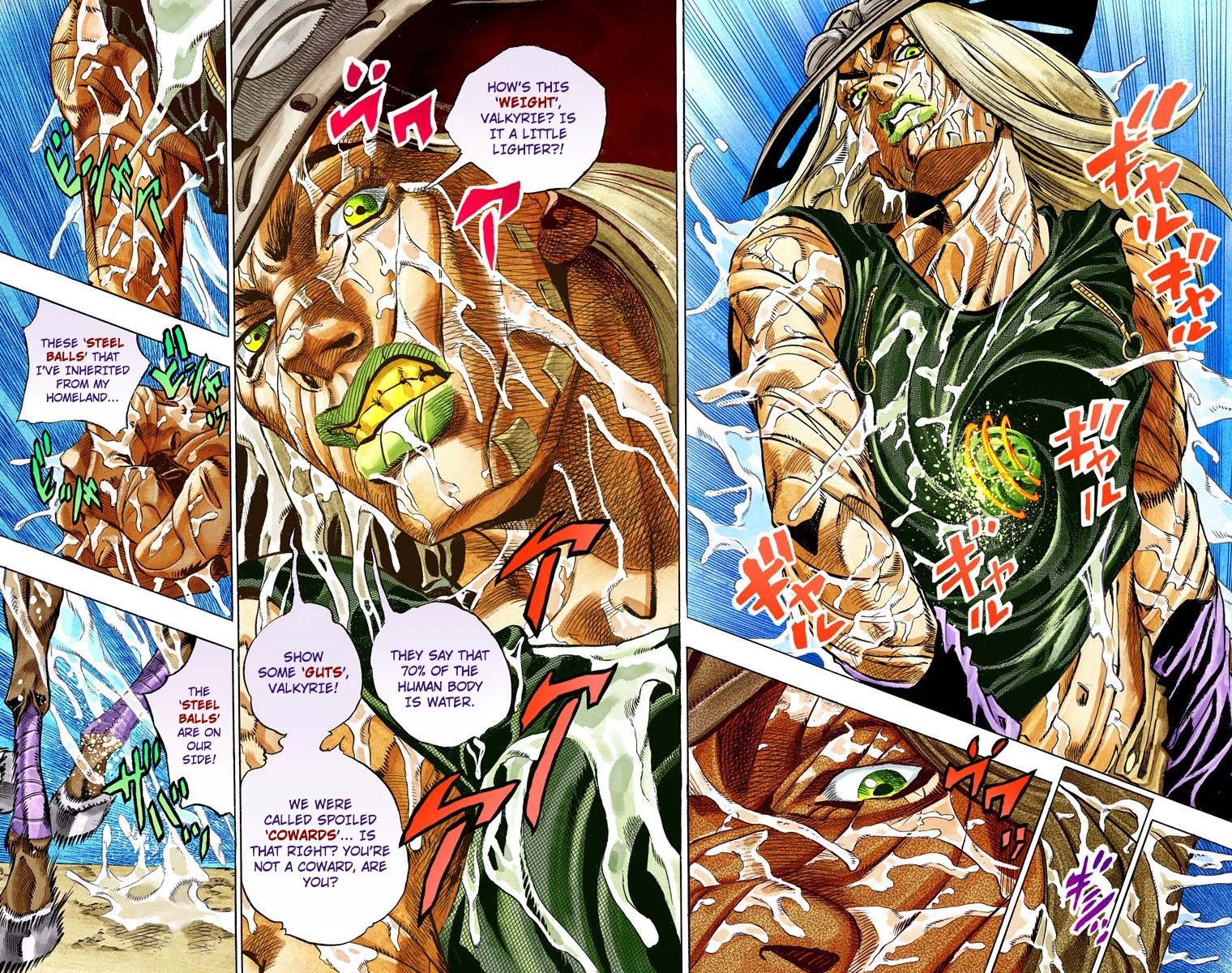 JoJo's Bizarre Adventure Part 7 - Steel Ball Run (Official Colored) chapter 32 page 32