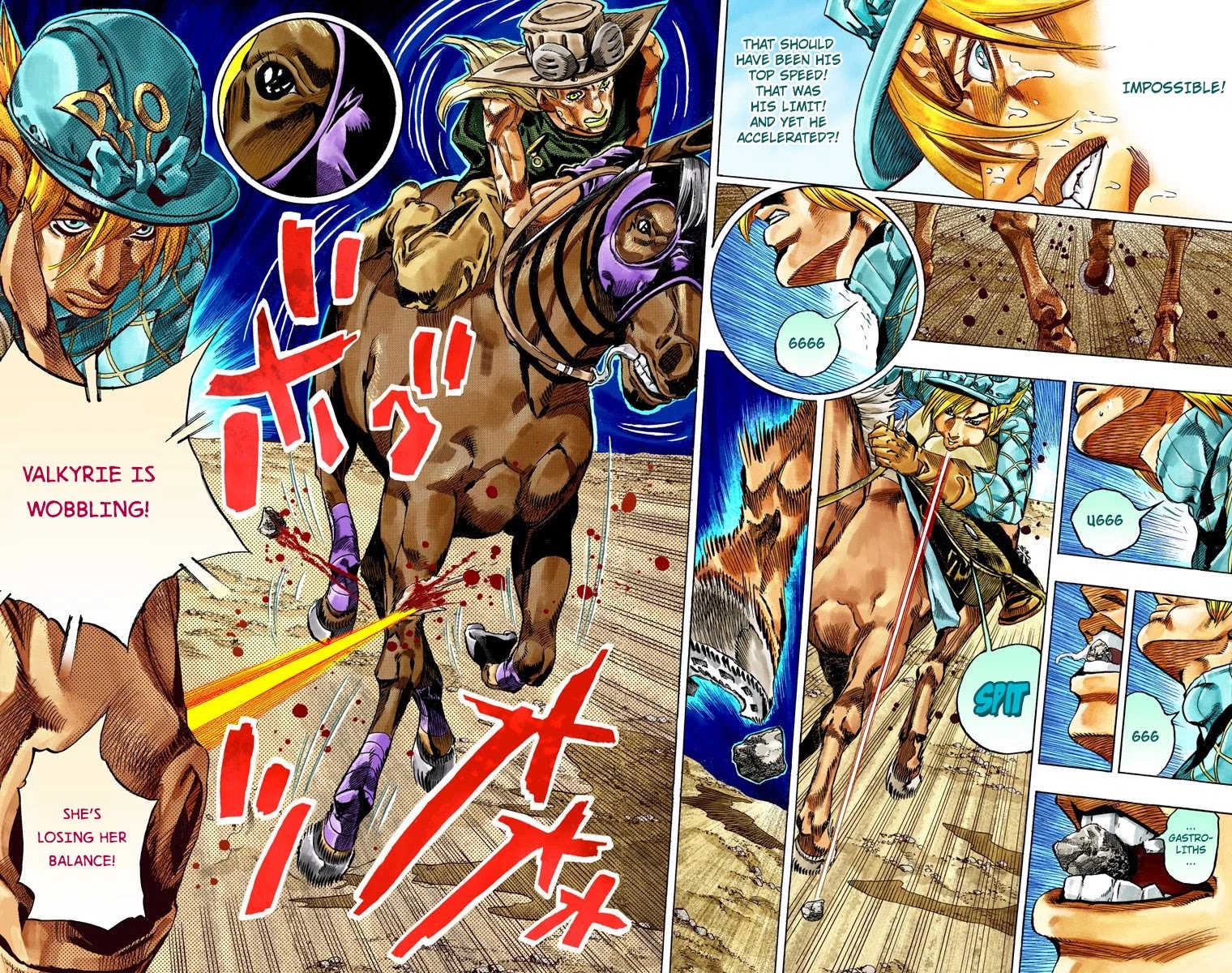 JoJo's Bizarre Adventure Part 7 - Steel Ball Run (Official Colored) chapter 32 page 34