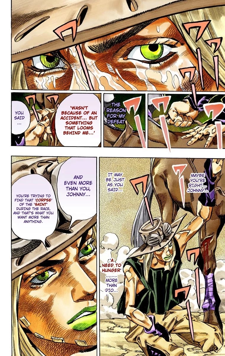 JoJo's Bizarre Adventure Part 7 - Steel Ball Run (Official Colored) chapter 32 page 37