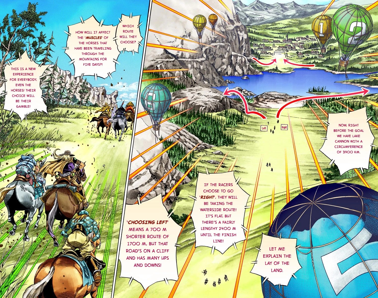 JoJo's Bizarre Adventure Part 7 - Steel Ball Run (Official Colored) chapter 32 page 7