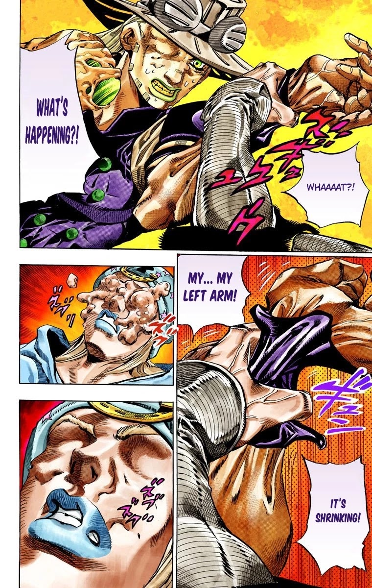 JoJo's Bizarre Adventure Part 7 - Steel Ball Run (Official Colored) chapter 33 page 11