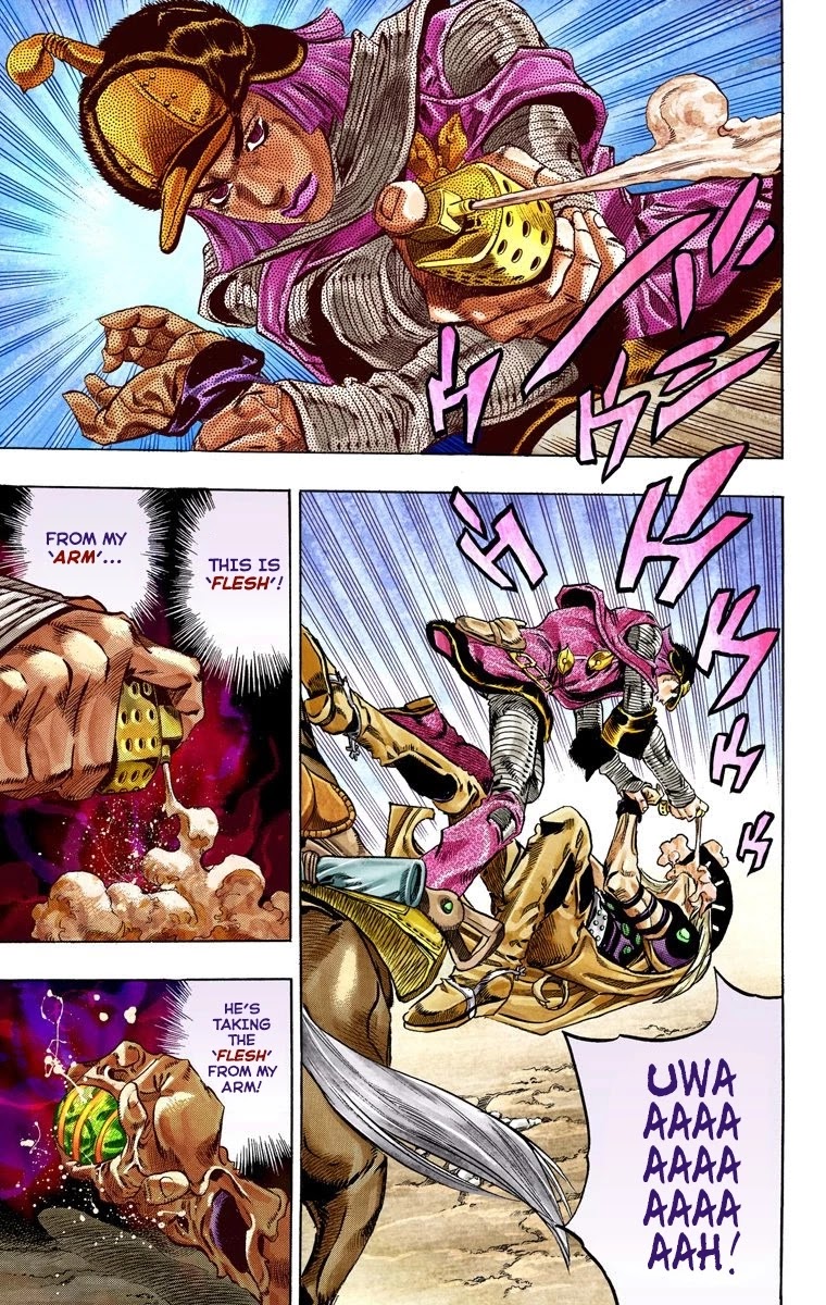 JoJo's Bizarre Adventure Part 7 - Steel Ball Run (Official Colored) chapter 33 page 12
