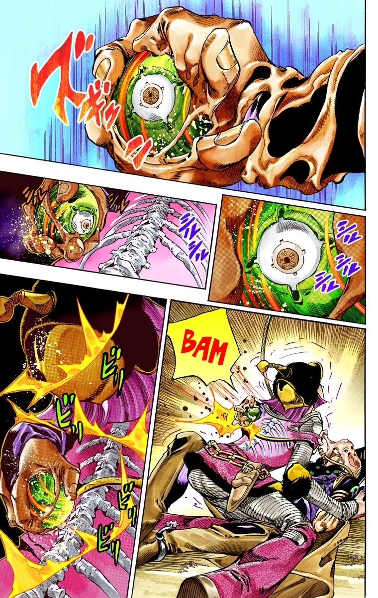 JoJo's Bizarre Adventure Part 7 - Steel Ball Run (Official Colored) chapter 33 page 14