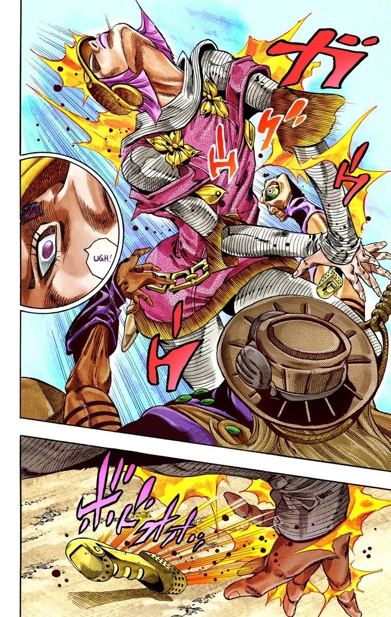 JoJo's Bizarre Adventure Part 7 - Steel Ball Run (Official Colored) chapter 33 page 15