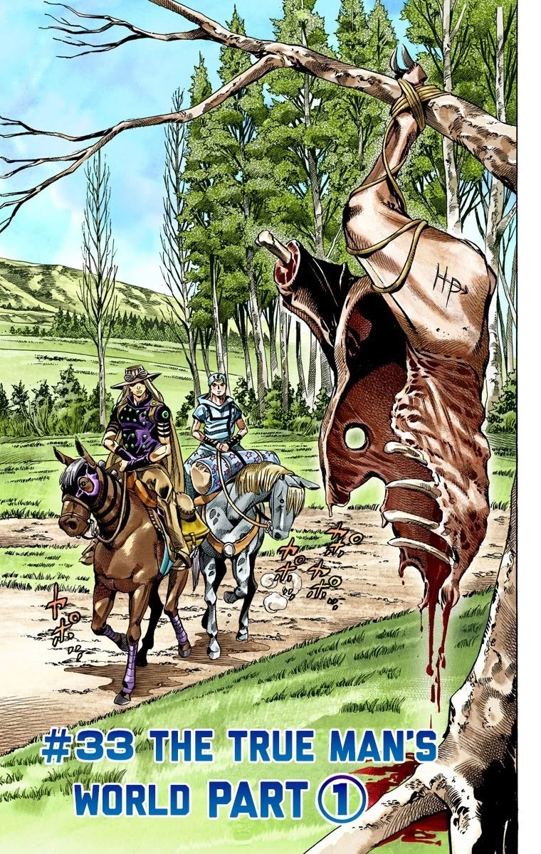 JoJo's Bizarre Adventure Part 7 - Steel Ball Run (Official Colored) chapter 33 page 2