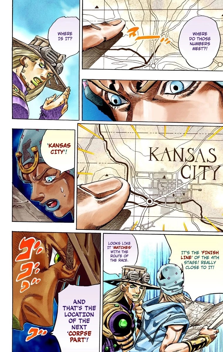 JoJo's Bizarre Adventure Part 7 - Steel Ball Run (Official Colored) chapter 33 page 25