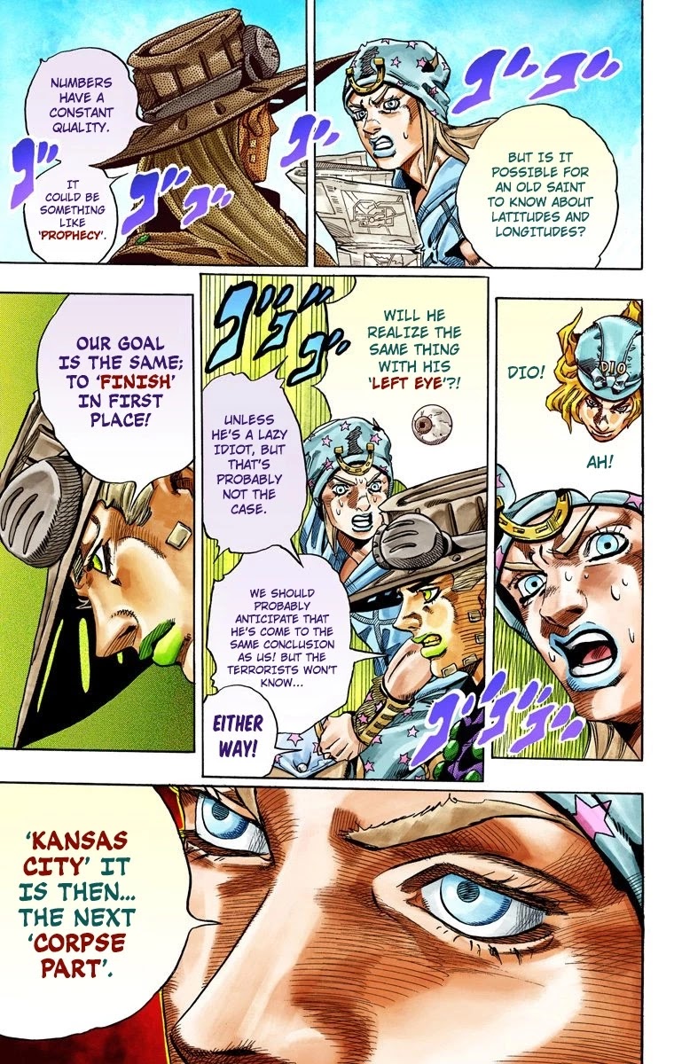 JoJo's Bizarre Adventure Part 7 - Steel Ball Run (Official Colored) chapter 33 page 26
