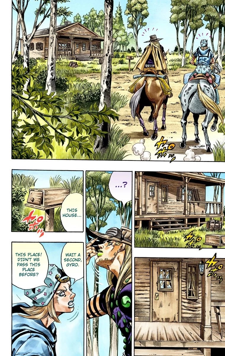 JoJo's Bizarre Adventure Part 7 - Steel Ball Run (Official Colored) chapter 33 page 27