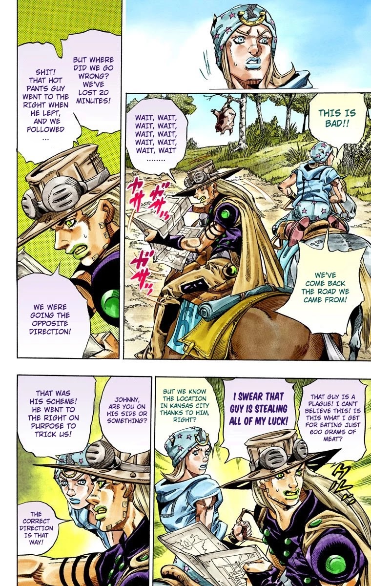 JoJo's Bizarre Adventure Part 7 - Steel Ball Run (Official Colored) chapter 33 page 29