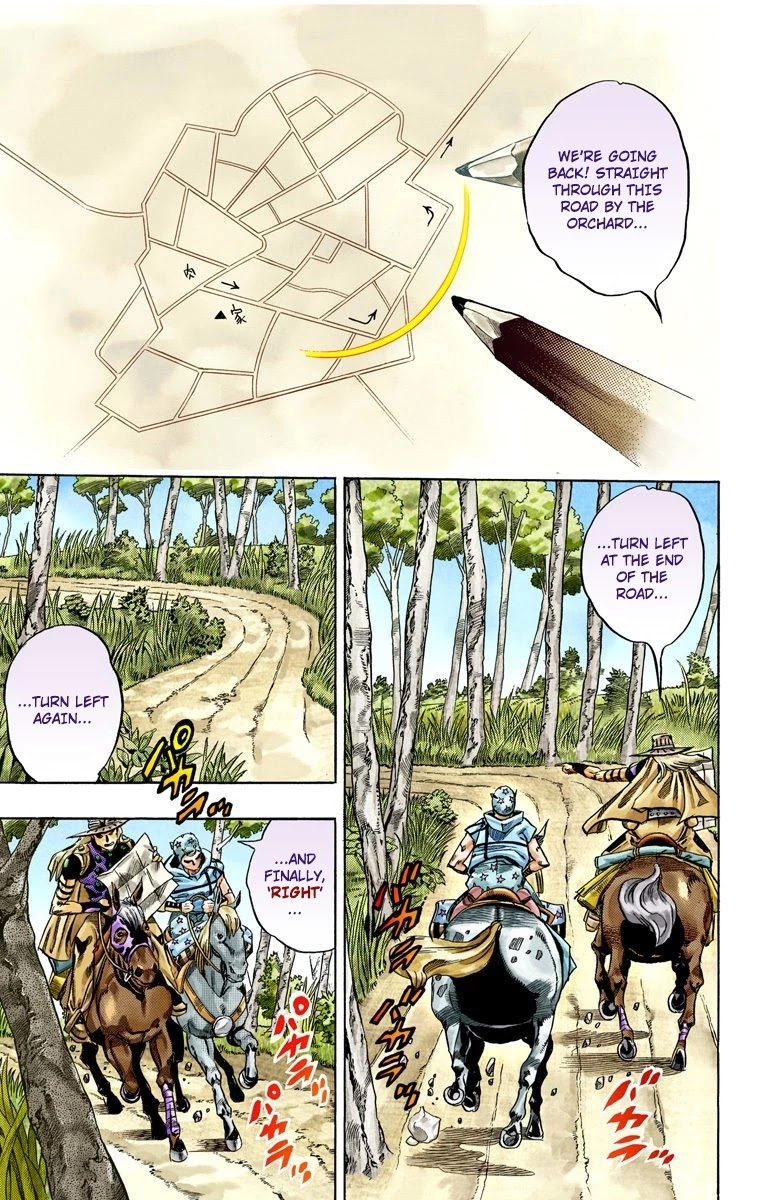 JoJo's Bizarre Adventure Part 7 - Steel Ball Run (Official Colored) chapter 33 page 30