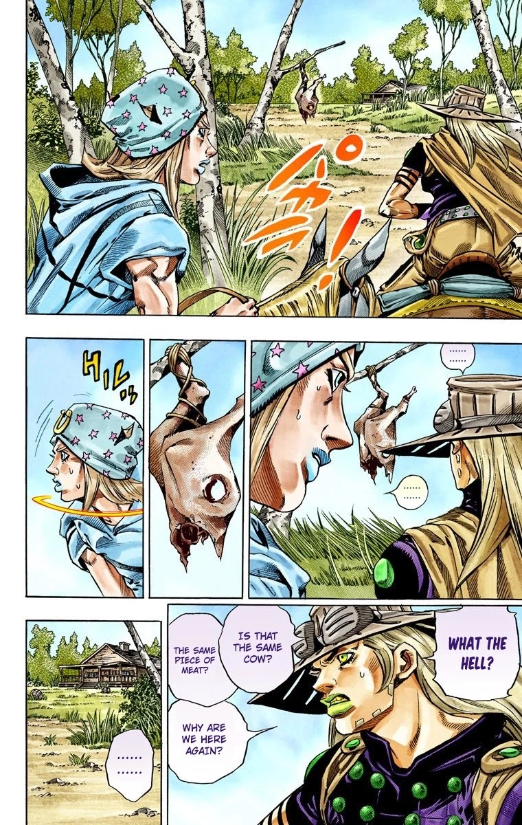 JoJo's Bizarre Adventure Part 7 - Steel Ball Run (Official Colored) chapter 33 page 31