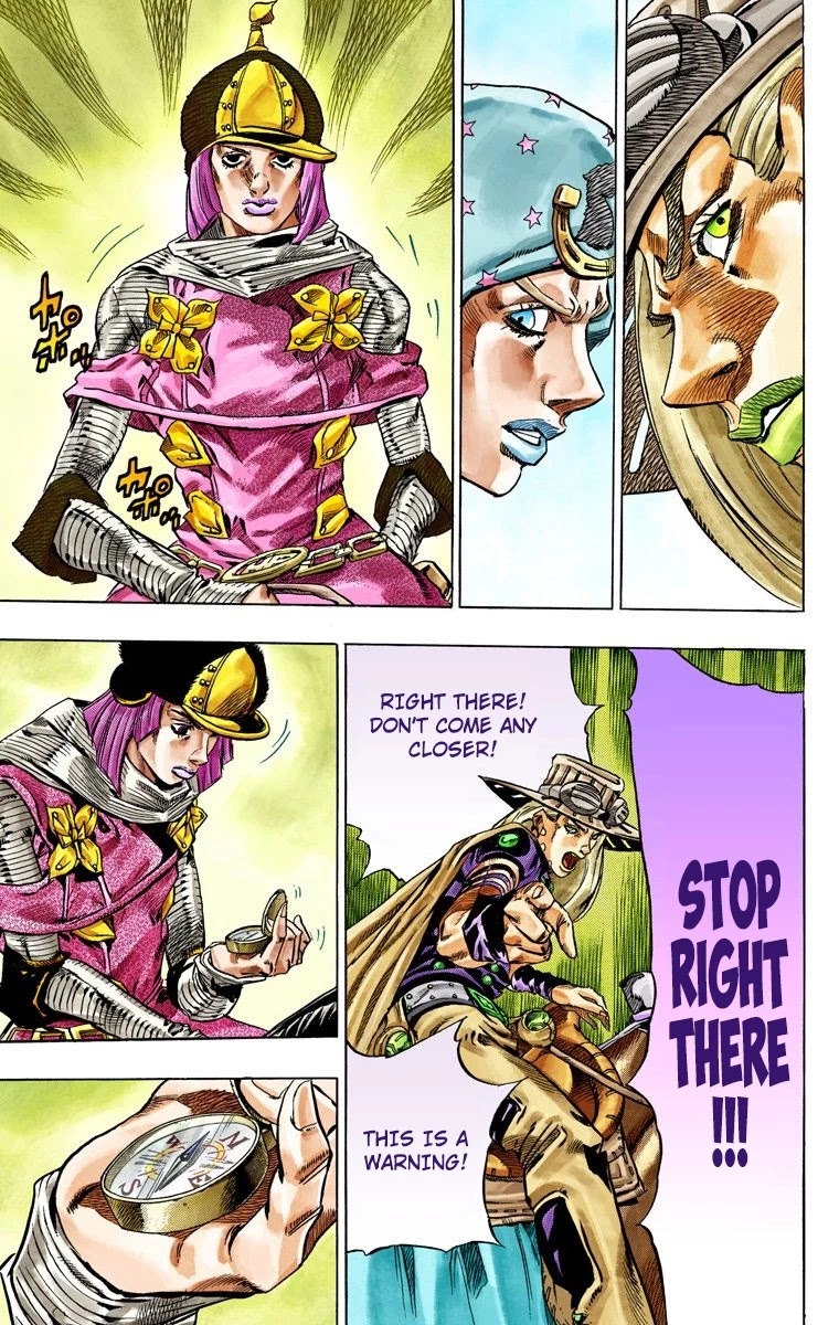 JoJo's Bizarre Adventure Part 7 - Steel Ball Run (Official Colored) chapter 33 page 34