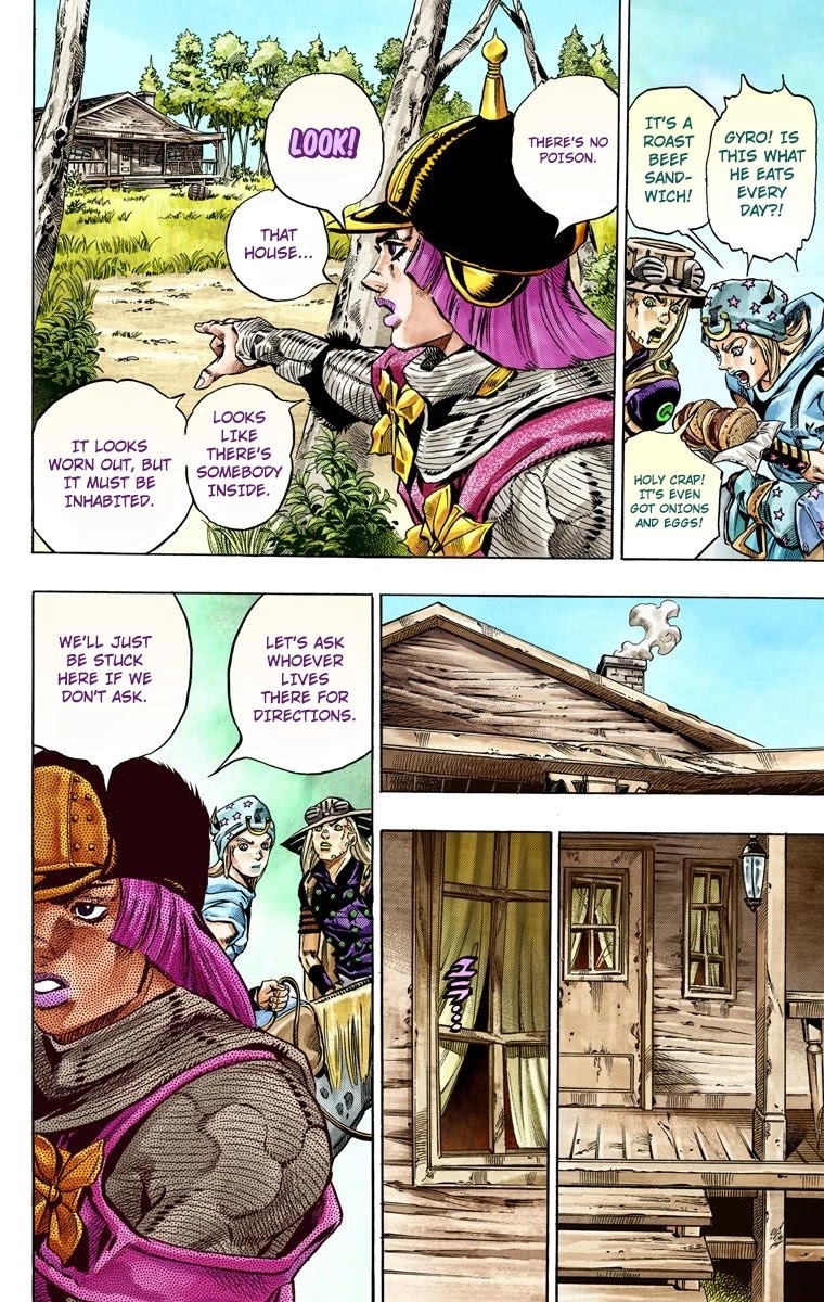JoJo's Bizarre Adventure Part 7 - Steel Ball Run (Official Colored) chapter 33 page 37