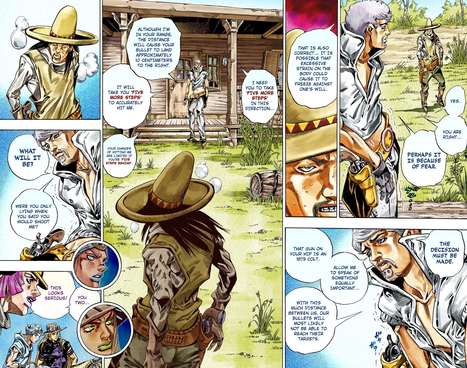JoJo's Bizarre Adventure Part 7 - Steel Ball Run (Official Colored) chapter 33 page 46