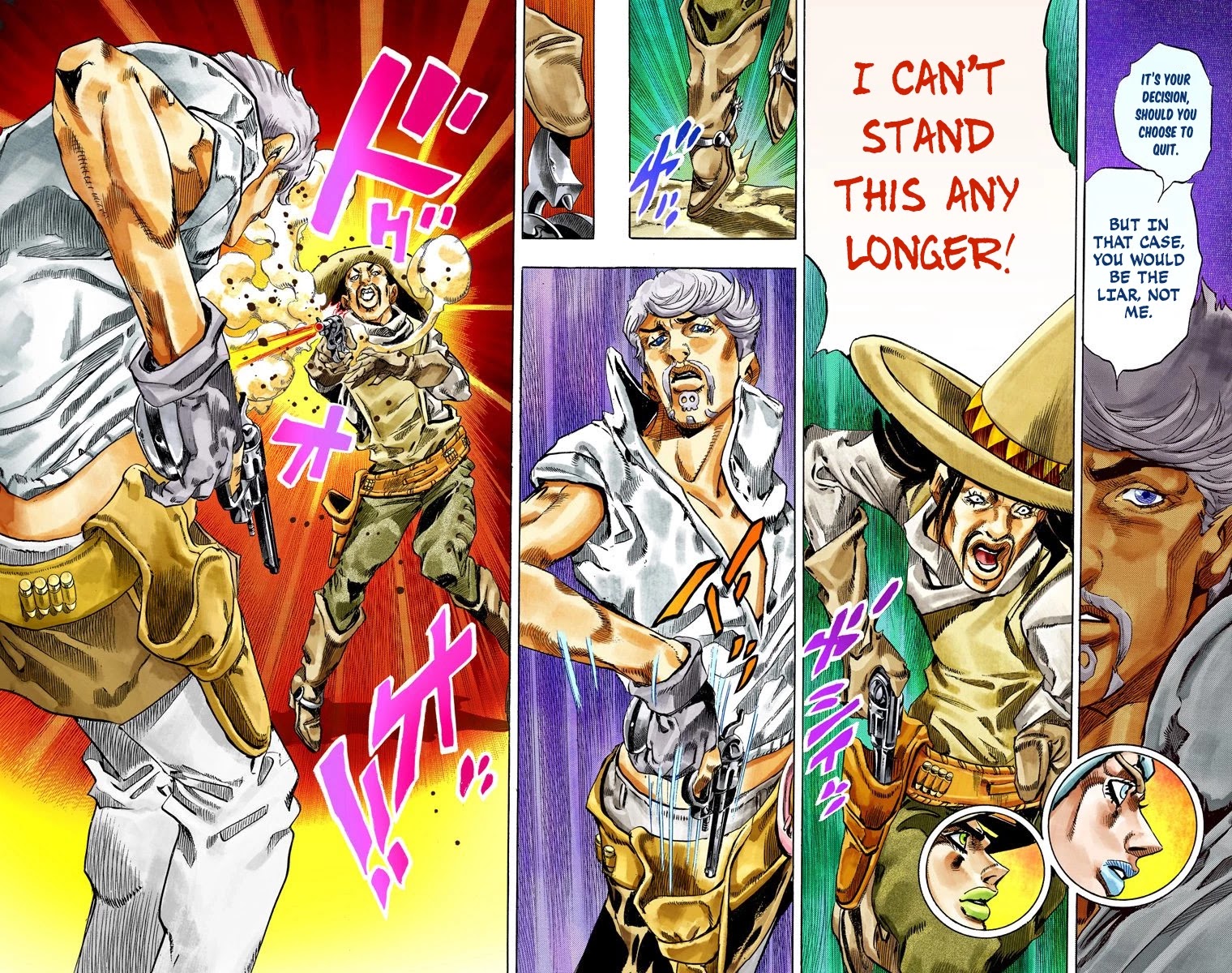 JoJo's Bizarre Adventure Part 7 - Steel Ball Run (Official Colored) chapter 33 page 47