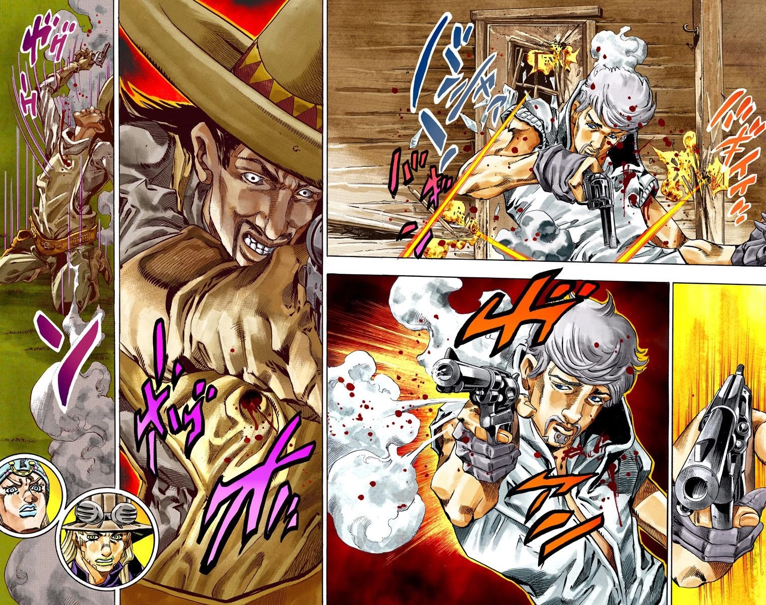 JoJo's Bizarre Adventure Part 7 - Steel Ball Run (Official Colored) chapter 33 page 50