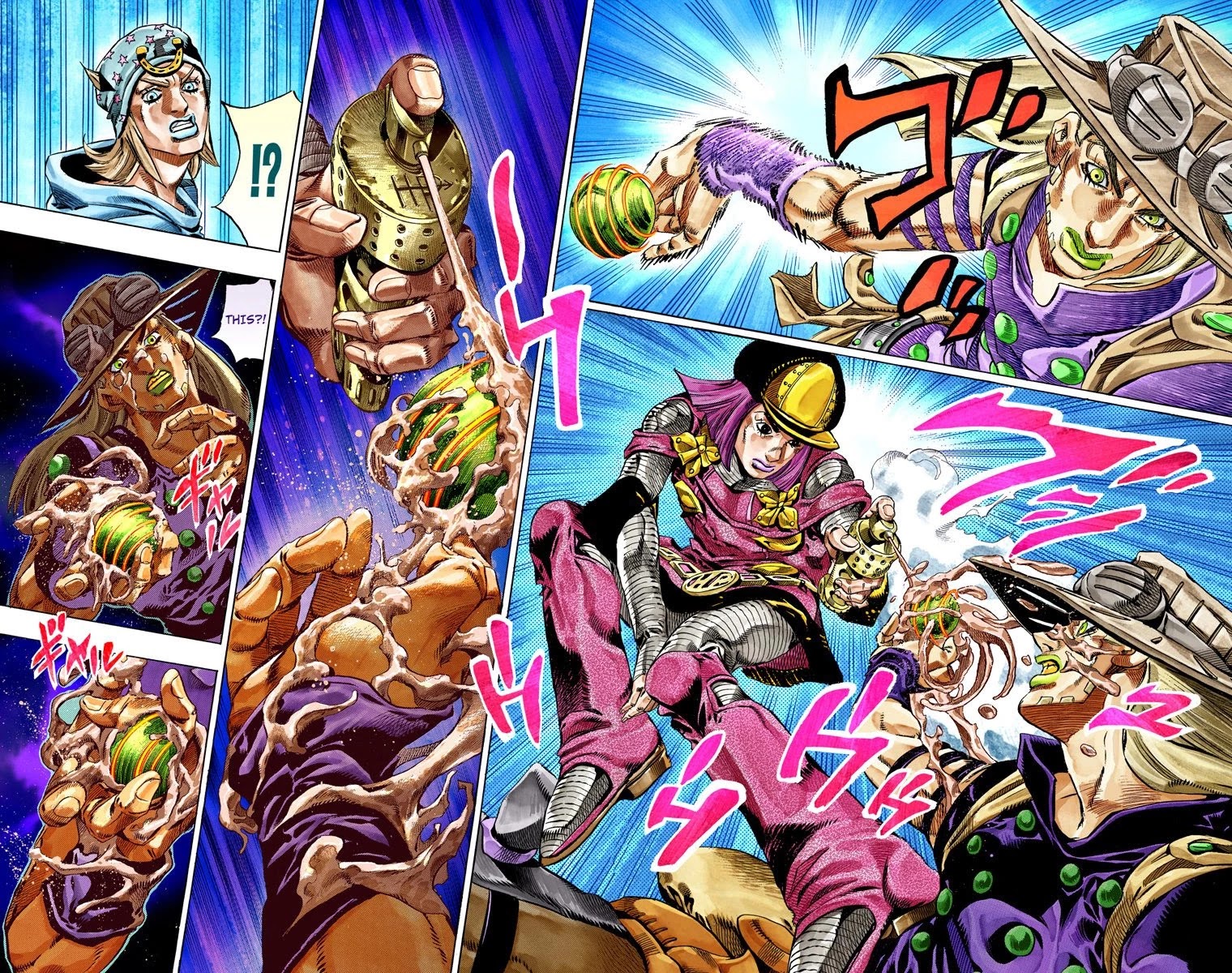 JoJo's Bizarre Adventure Part 7 - Steel Ball Run (Official Colored) chapter 33 page 8