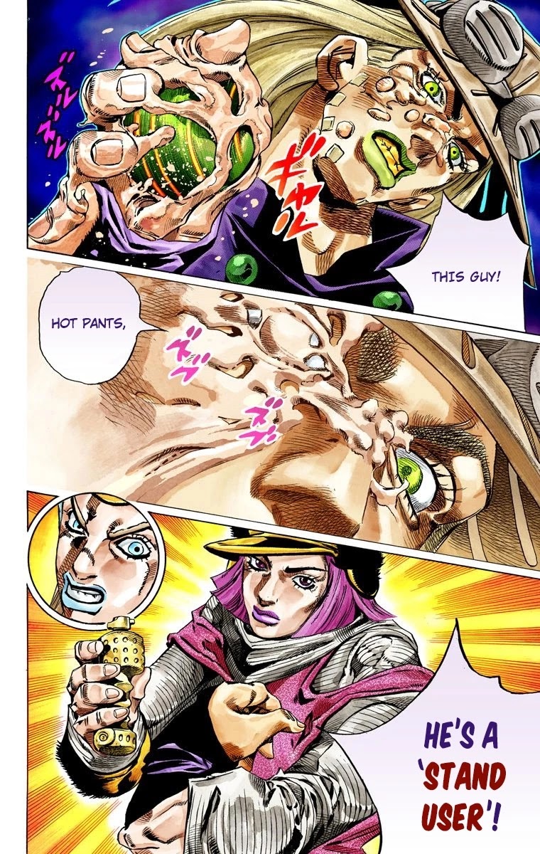 JoJo's Bizarre Adventure Part 7 - Steel Ball Run (Official Colored) chapter 33 page 9