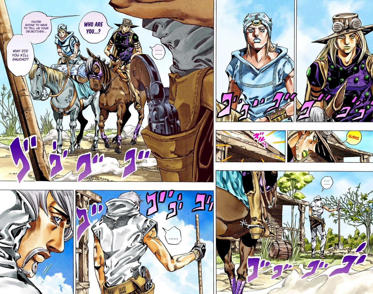 JoJo's Bizarre Adventure Part 7 - Steel Ball Run (Official Colored) chapter 34 page 20