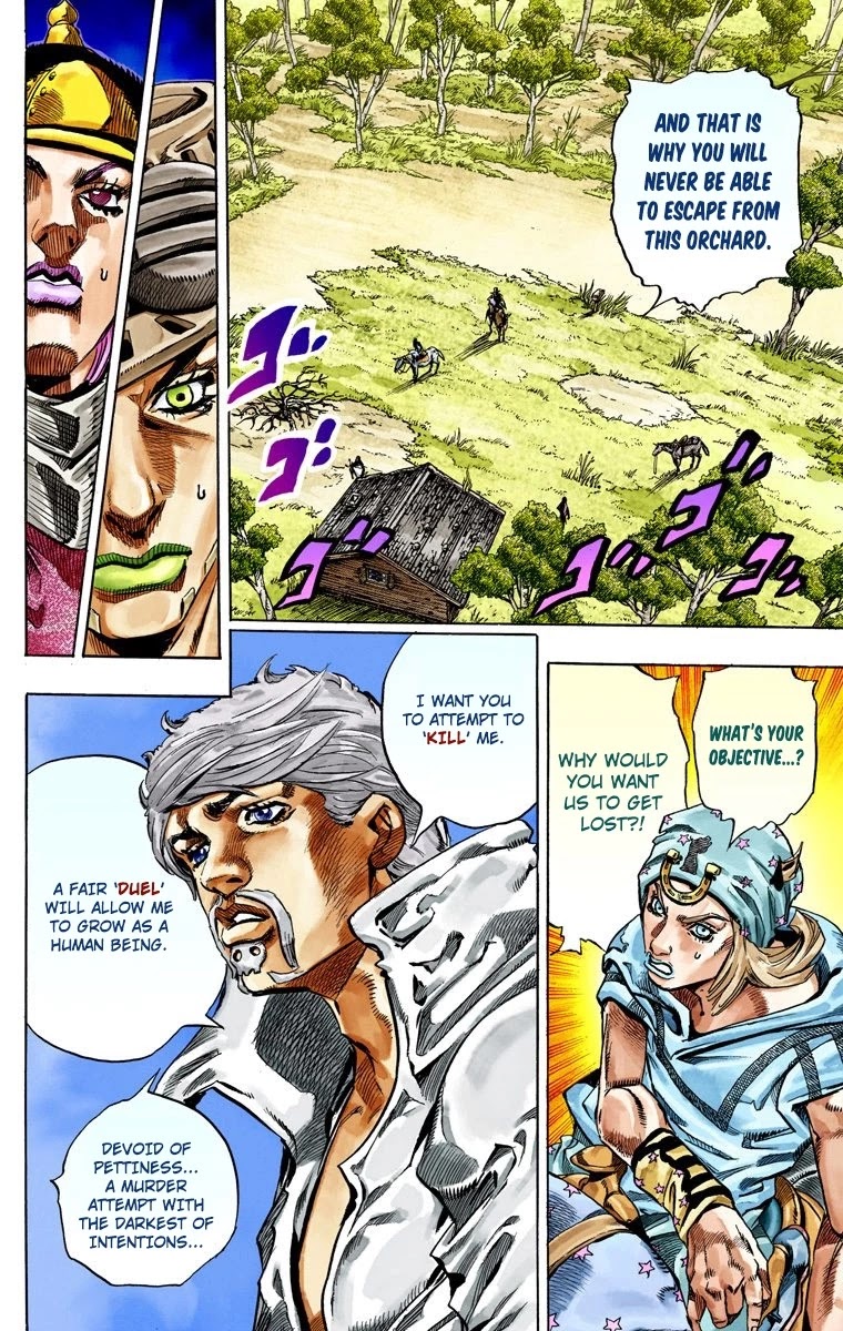 JoJo's Bizarre Adventure Part 7 - Steel Ball Run (Official Colored) chapter 34 page 31