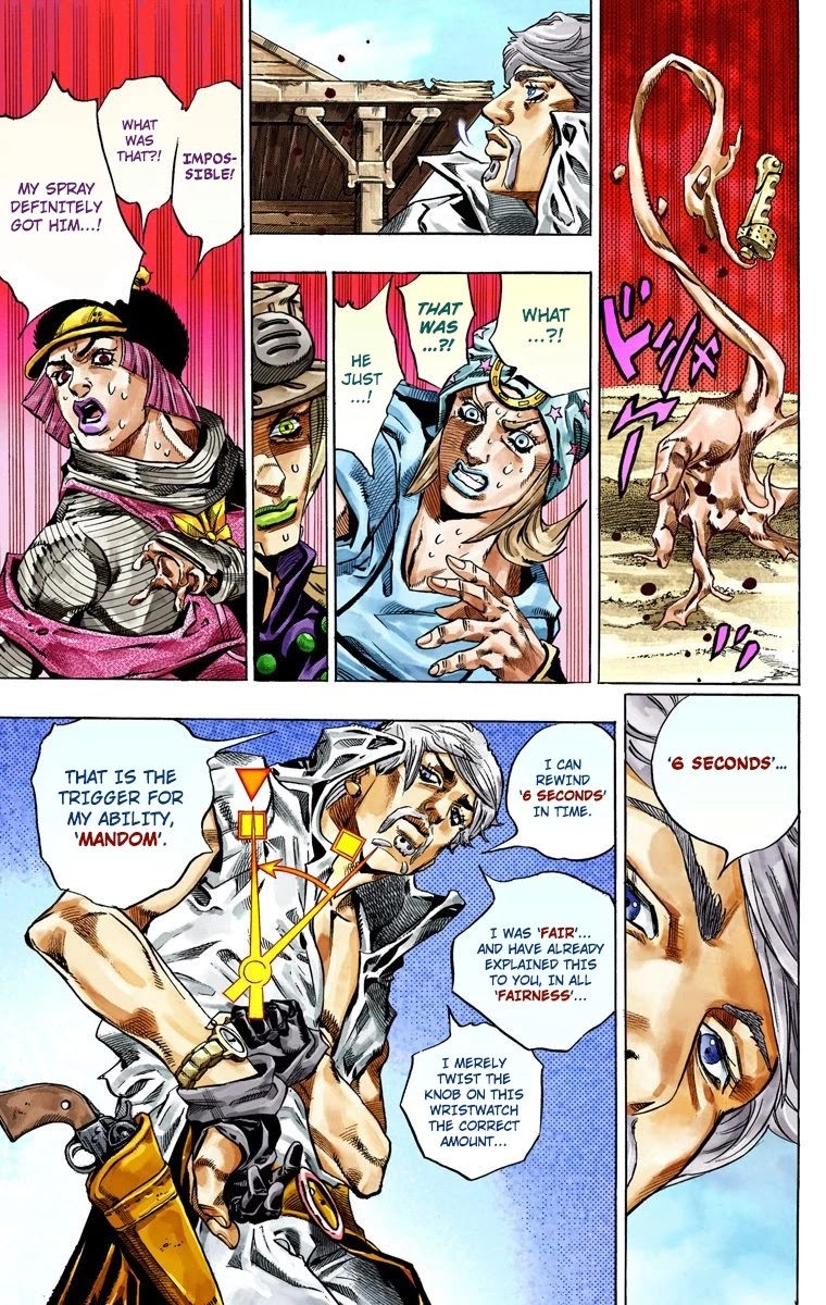 JoJo's Bizarre Adventure Part 7 - Steel Ball Run (Official Colored) chapter 34 page 40