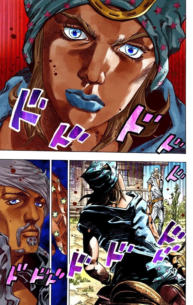 JoJo's Bizarre Adventure Part 7 - Steel Ball Run (Official Colored) chapter 34 page 42