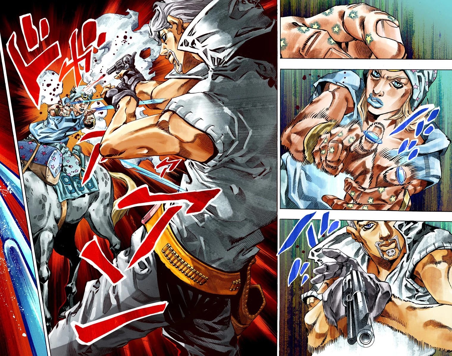 JoJo's Bizarre Adventure Part 7 - Steel Ball Run (Official Colored) chapter 34 page 43